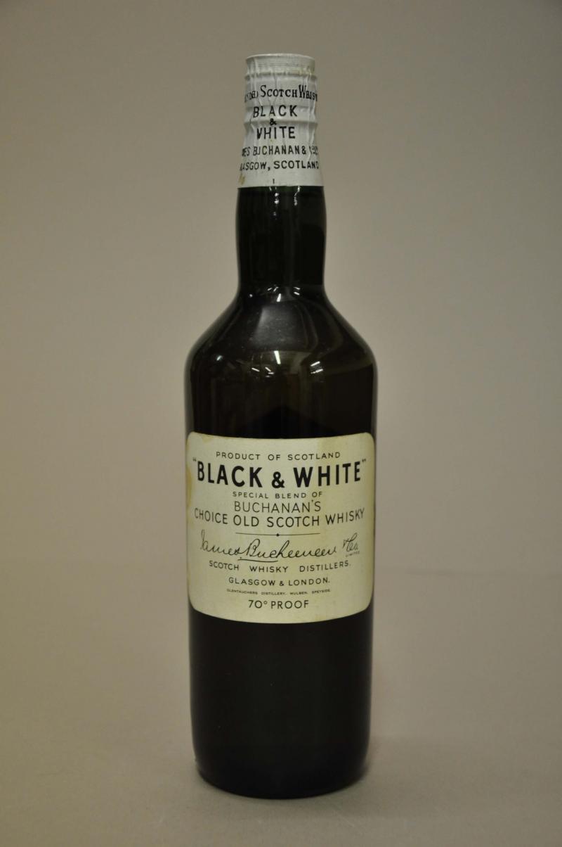 Buchanans Black & White - 1950s