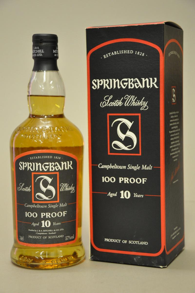 Springbank 10 Year Old - 100 Proof