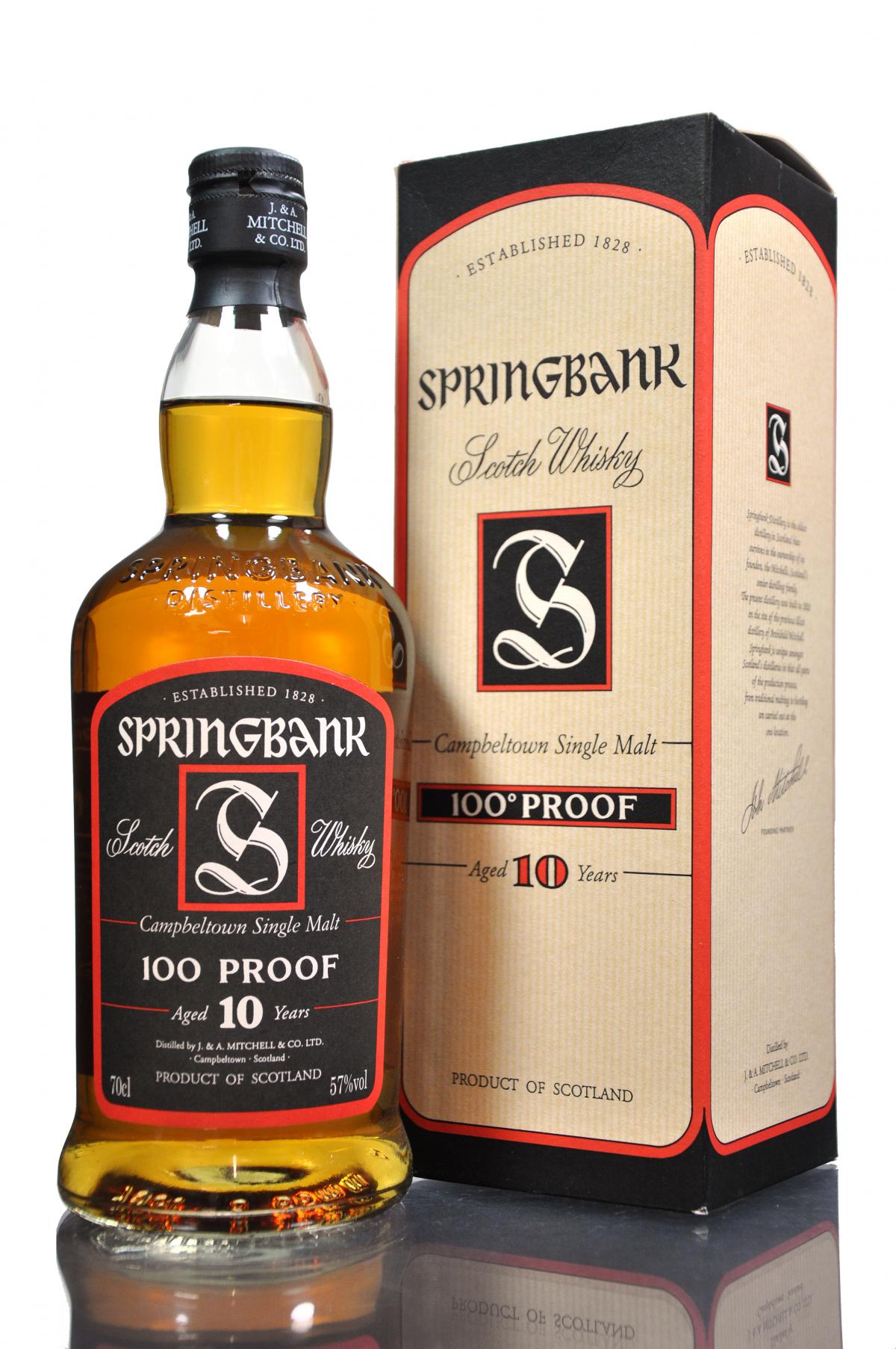 Springbank 10 Year Old - 100 Proof