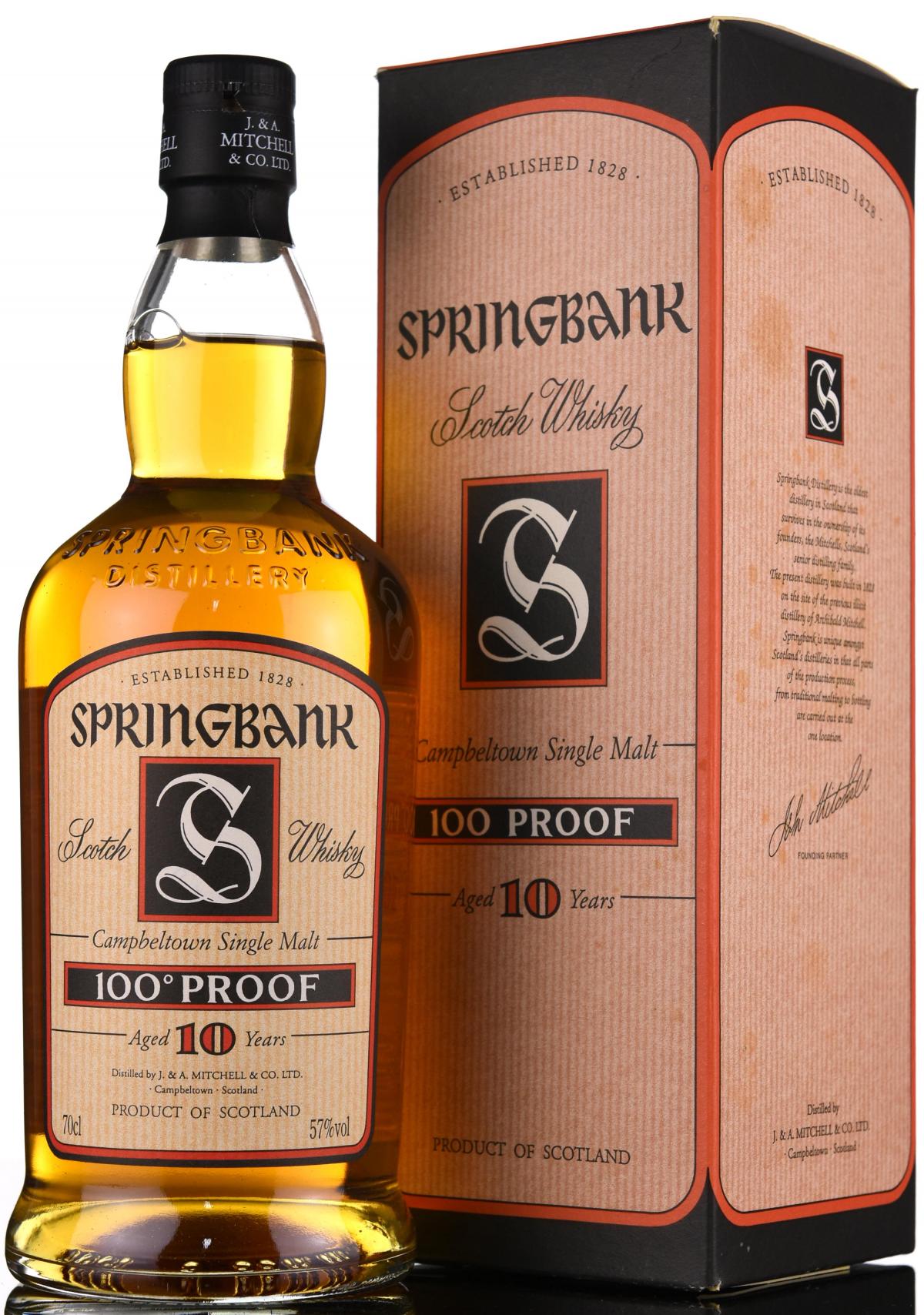 Springbank 10 Year Old - 100 Proof