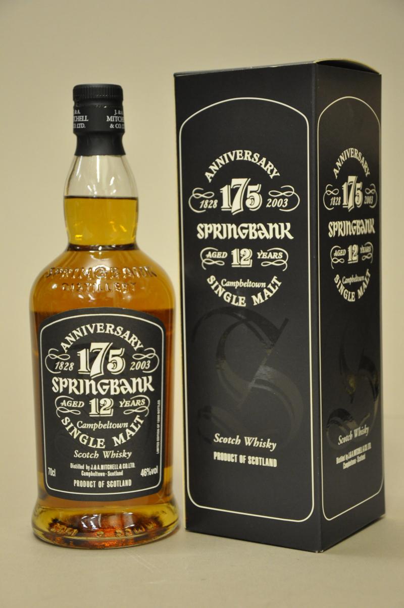 Springbank 12 Year Old - 175th Anniversary