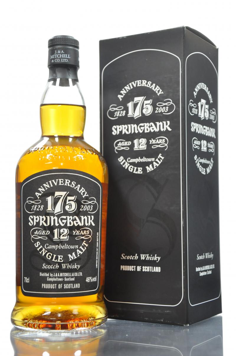 Springbank 12 Year Old - 175th Anniversary