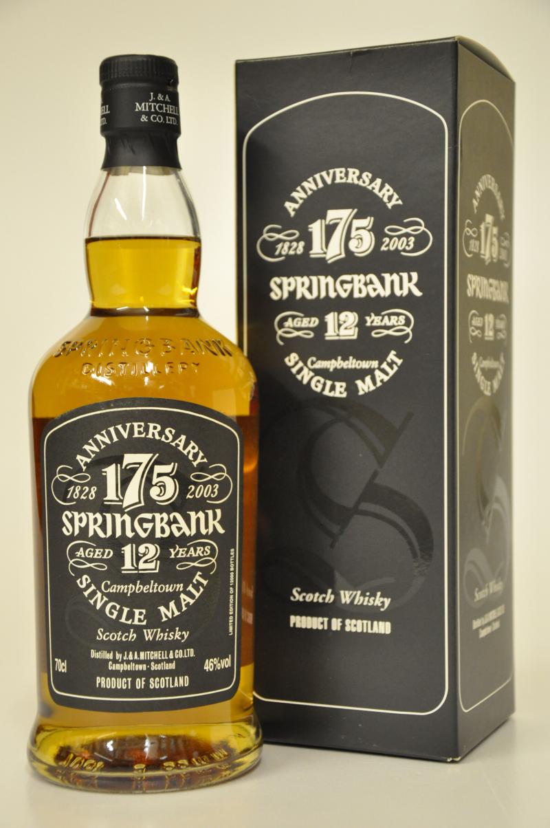 Springbank 12 Year Old - 175th Anniversary