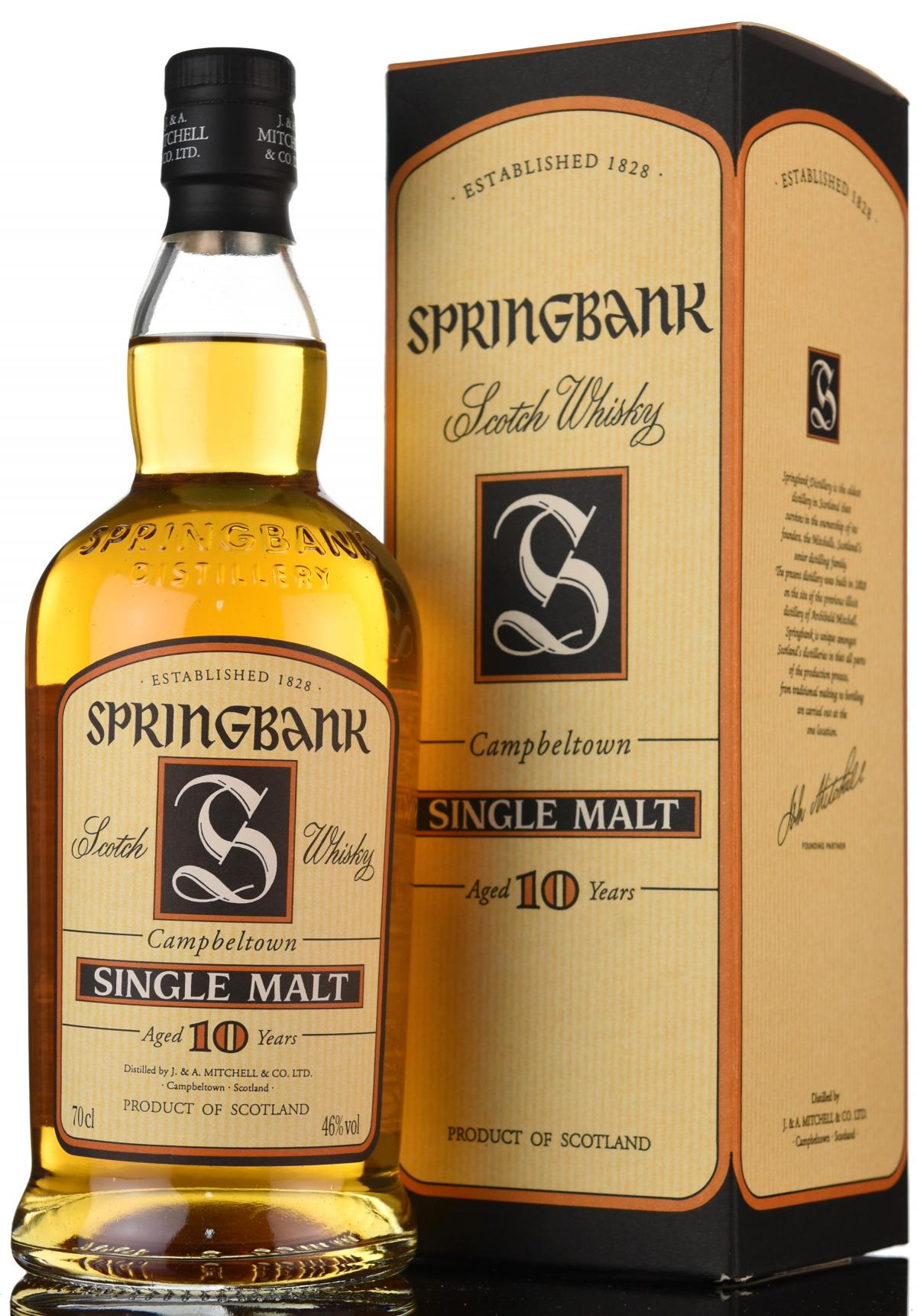 Springbank 10 Year Old