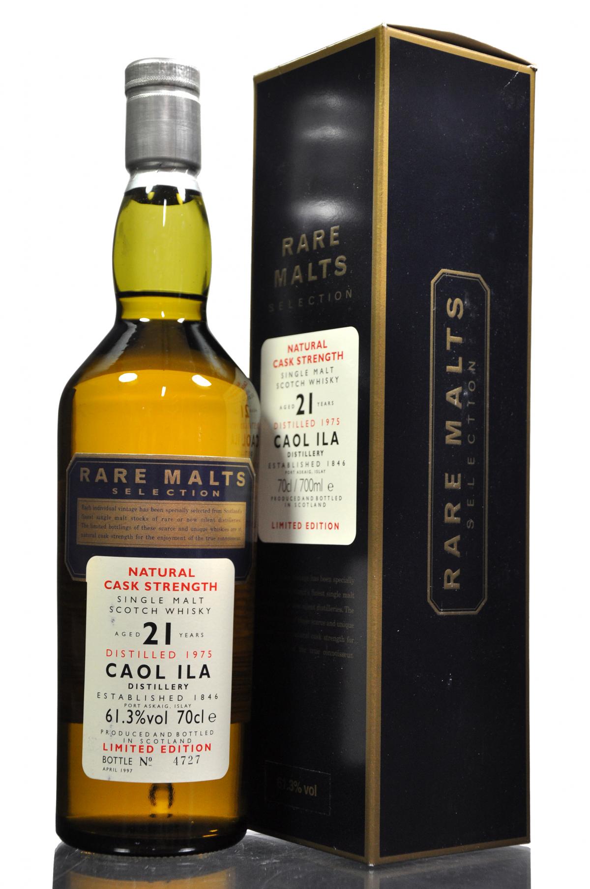 Caol Ila 1975-1997 - 21 Year Old - Rare Malts 61.3%