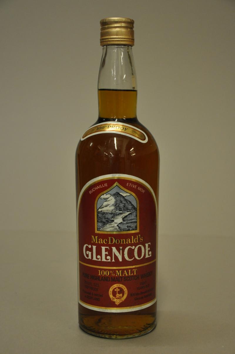 Glencoe 8 Year Old - 100 Proof - 1970s