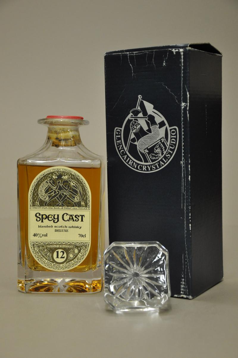 Spey Cast 12 Year Old - G&M - Book Of Kells Decanter