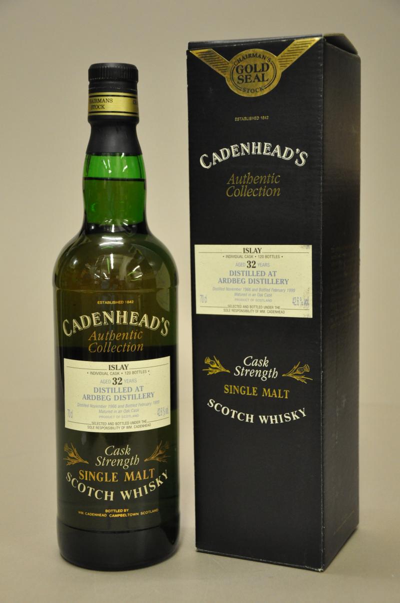 Ardbeg 1966-1999 - 32 Year Old - Cadenheads Authentic Collection