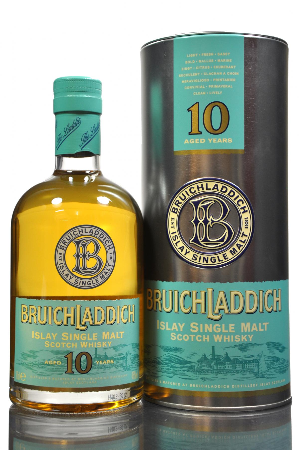 Bruichladdich 10 Year Old