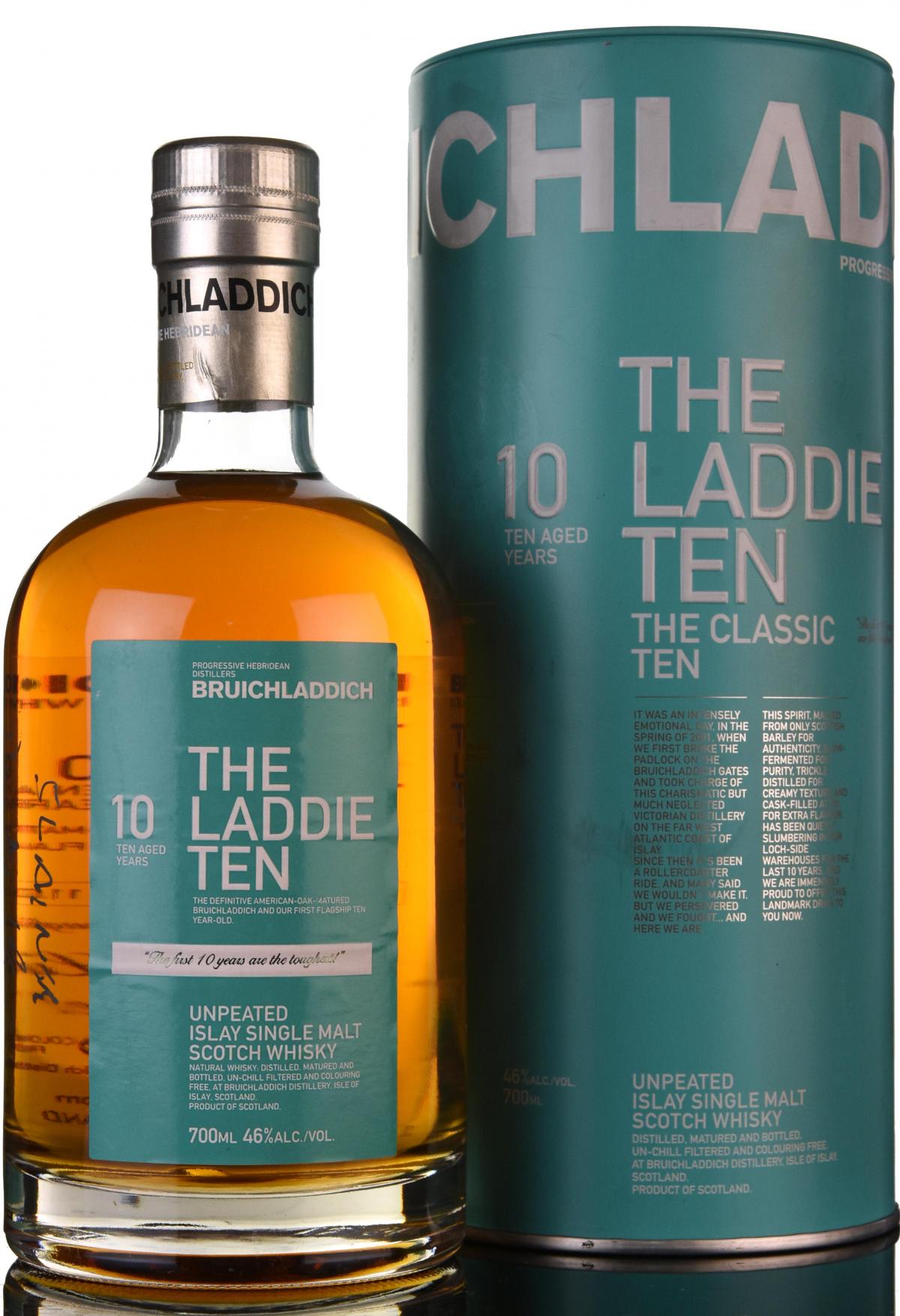 Bruichladdich 10 Year Old - The Laddie Ten