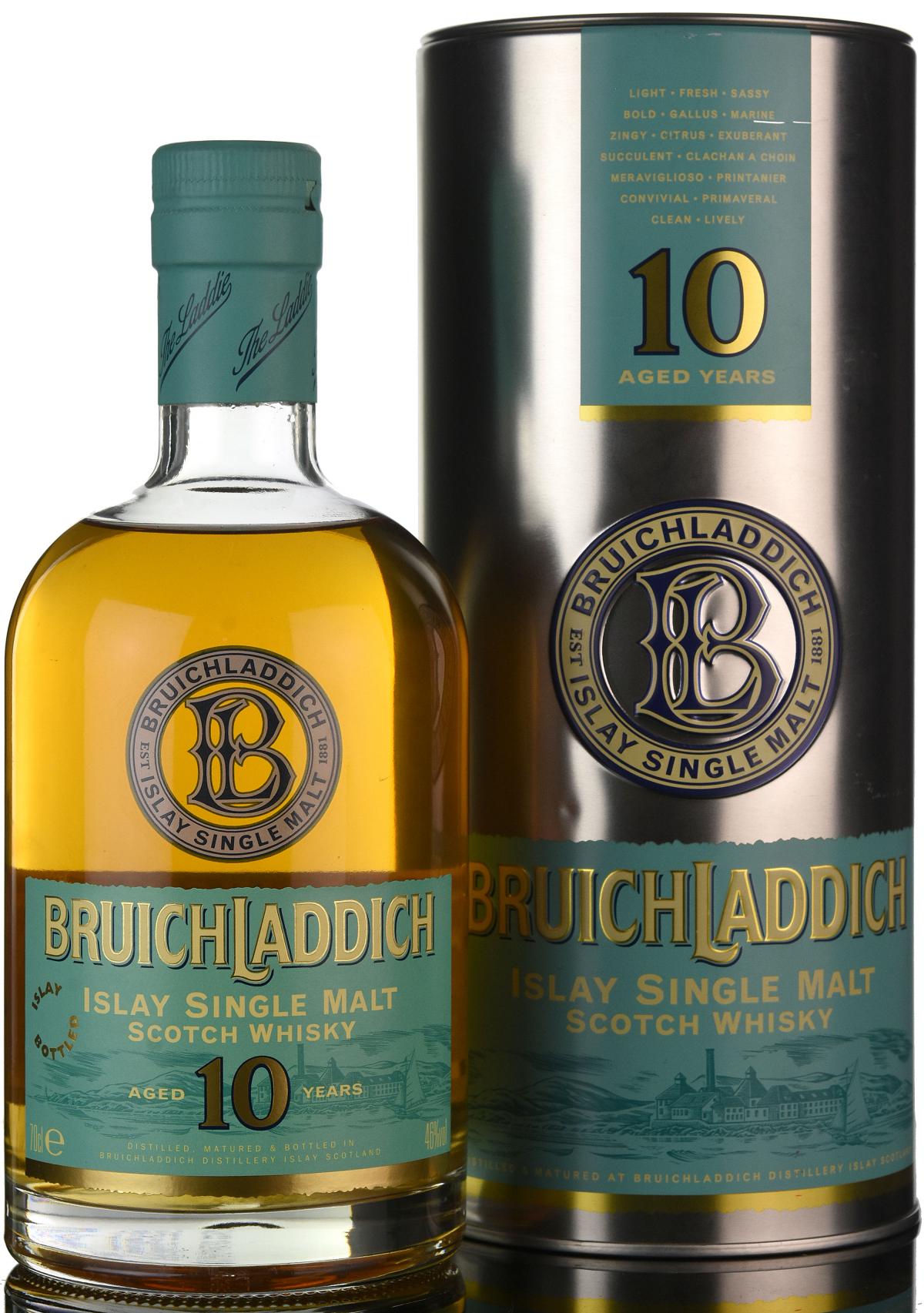 Bruichladdich 10 Year Old