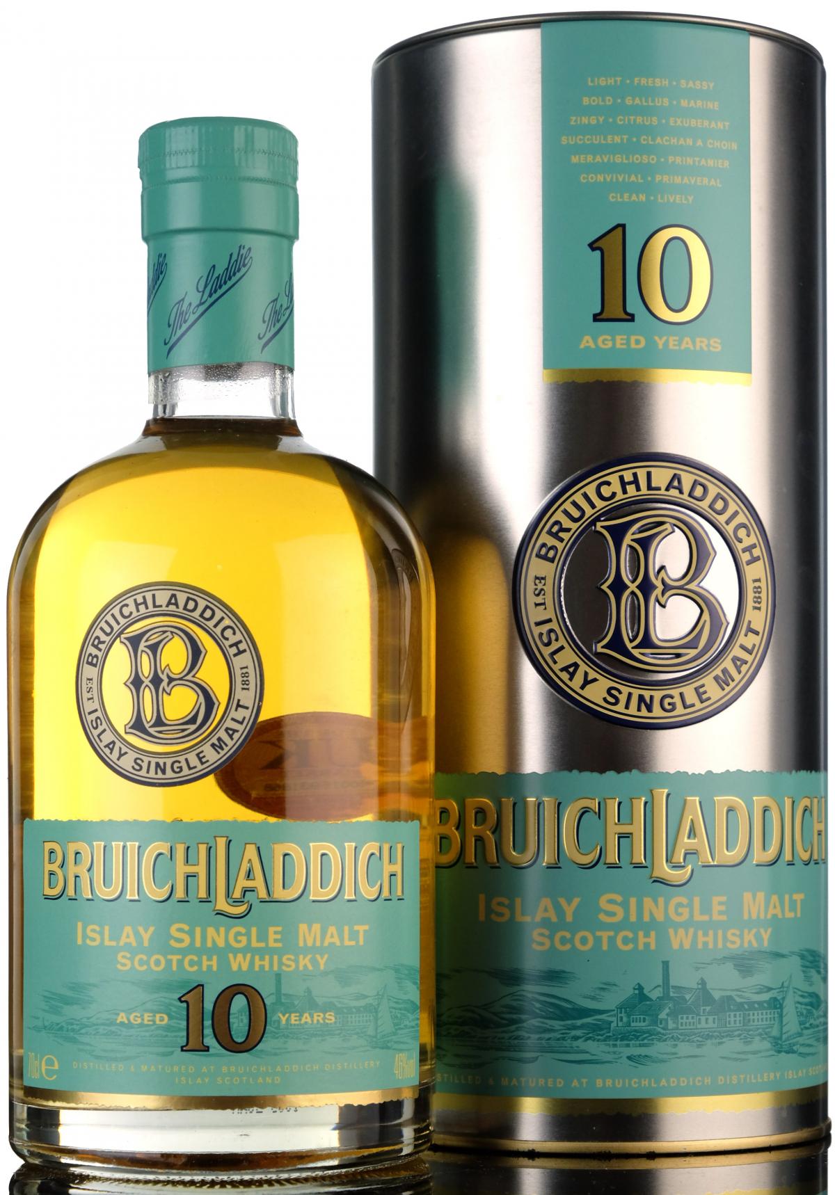 Bruichladdich 10 Year Old