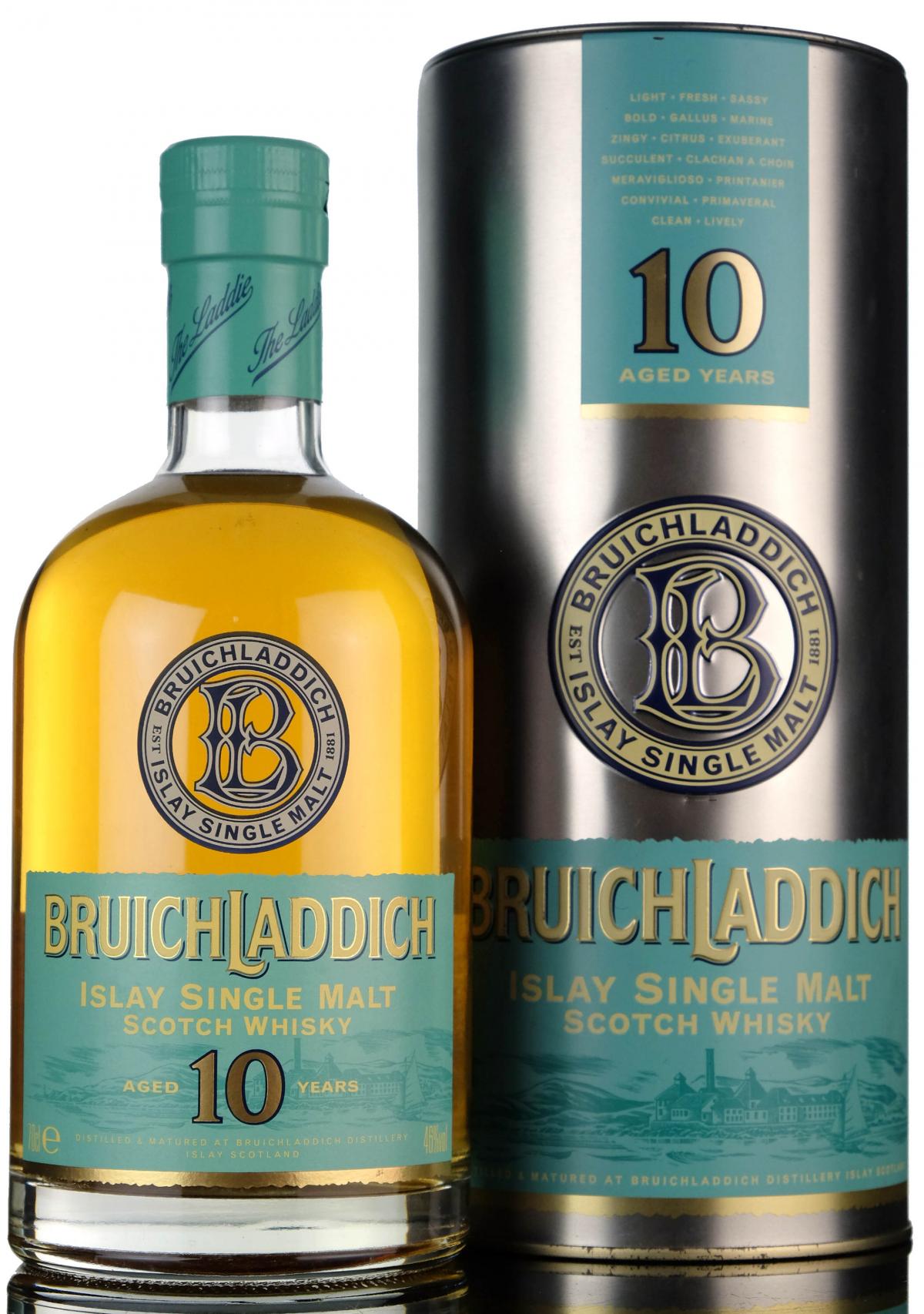 Bruichladdich 10 Year Old