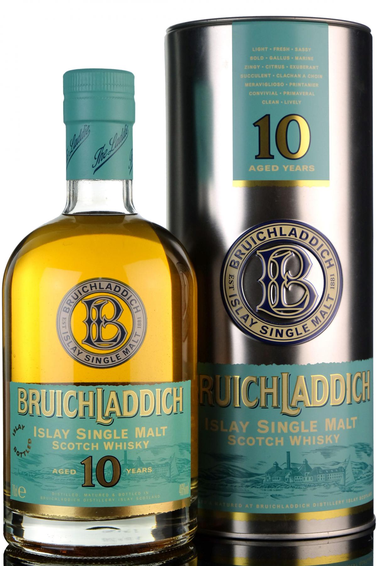 Bruichladdich 10 Year Old