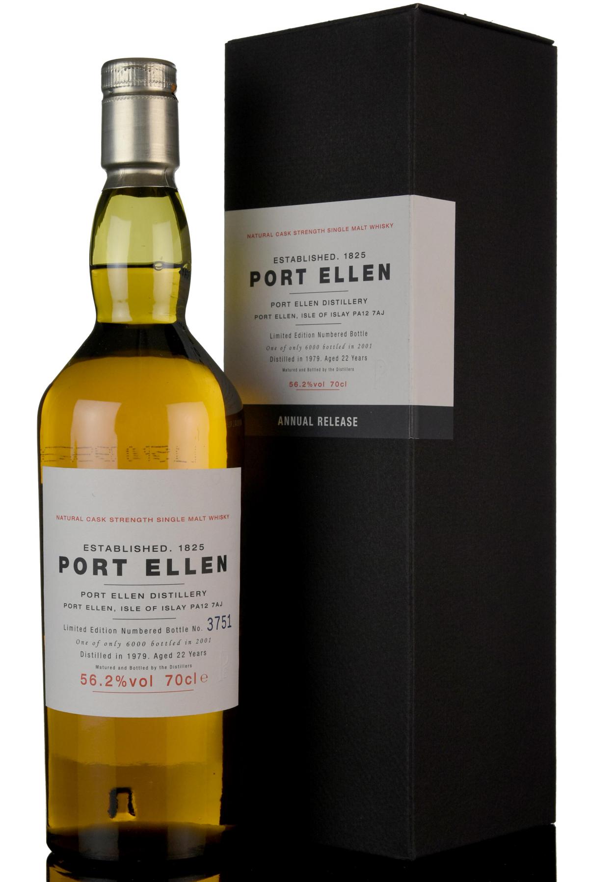 Port Ellen 1979-2001 - 22 Year Old - 1st Release