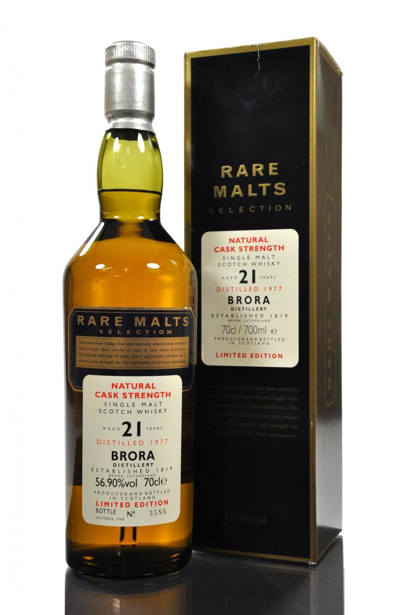 Brora 1977-1998 - 21 Year Old - Rare Malts 56.90%