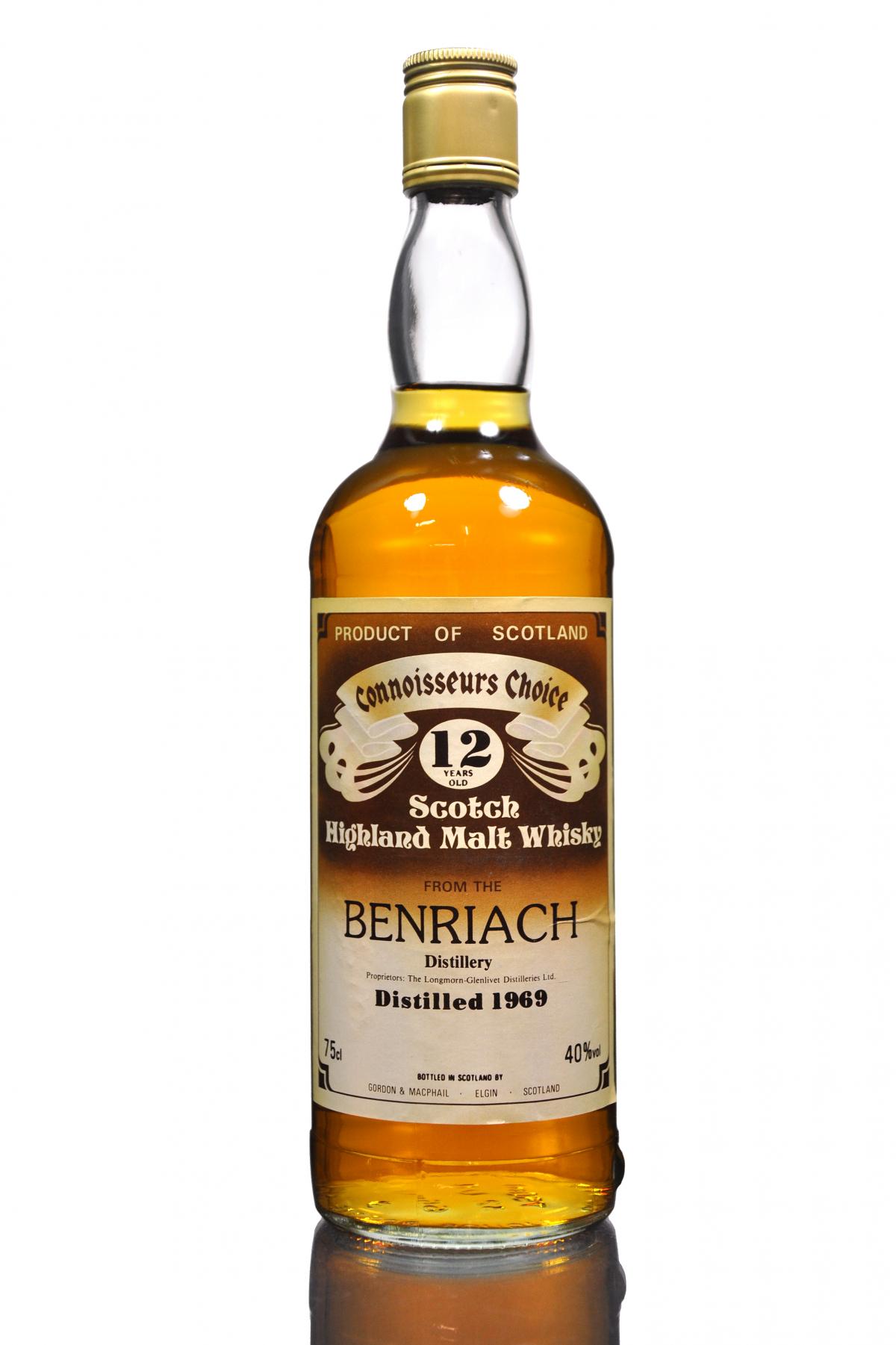 Benriach 1969 - 12 Year Old - Connoisseurs Choice