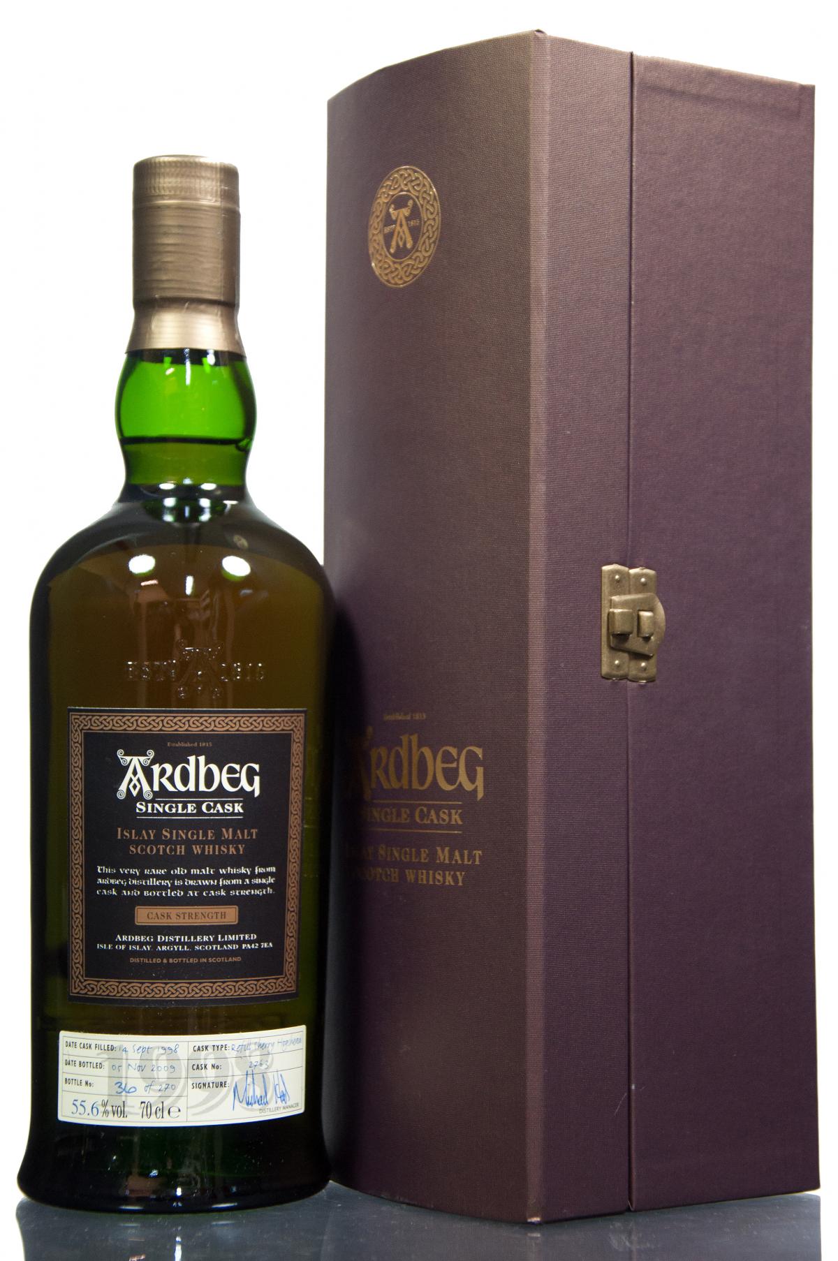 Ardbeg 1998-2009 - Single Cask 2763