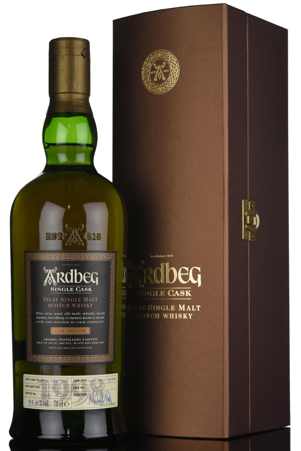 Ardbeg 1998-2009 - Single Cask 2763