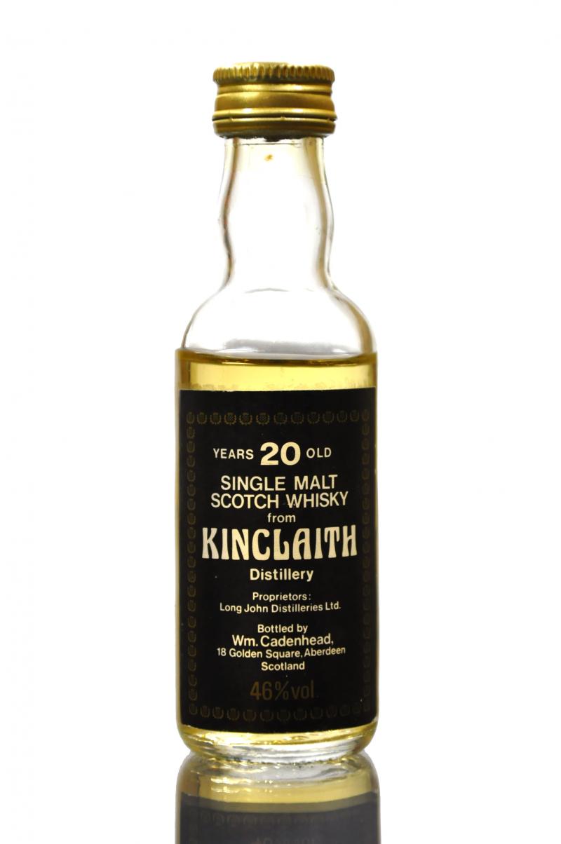 Kinclaith 20 Year Old - Cadenhead Miniature