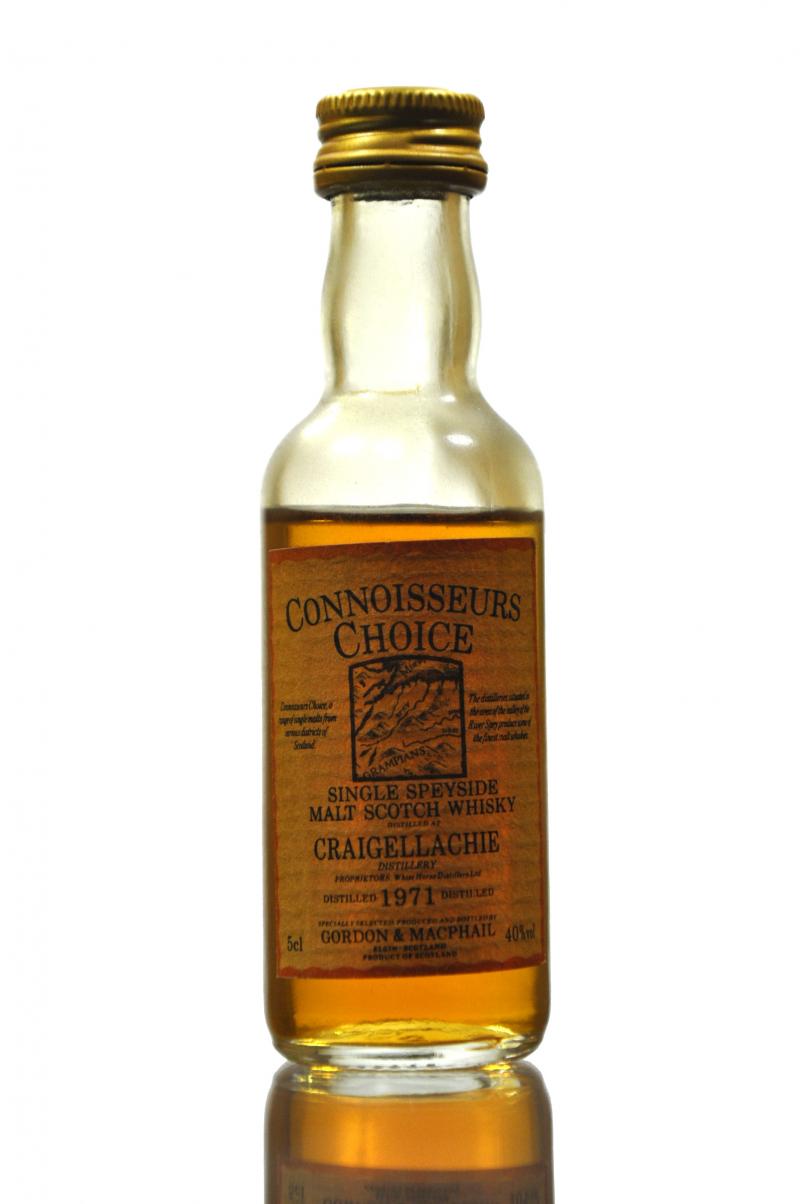 Craigellachie 1971 - Connoisseurs Choice Miniature