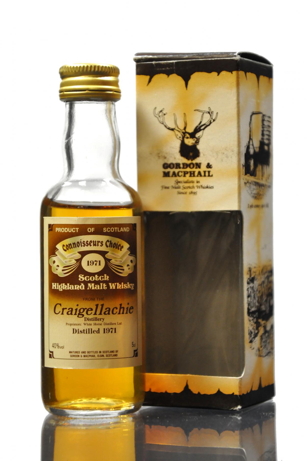 Craigellachie 1971 - Connoisseurs Choice Miniature