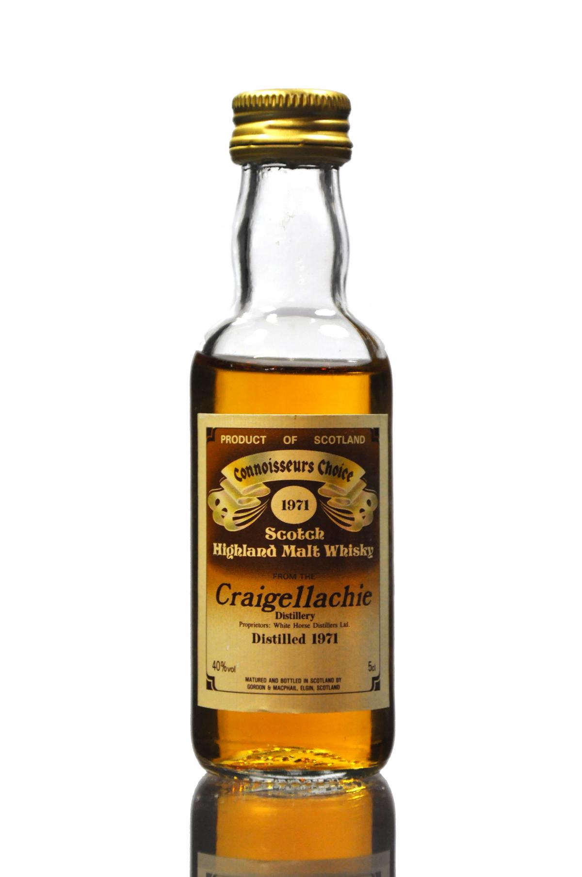 Craigellachie 1971 - Connoisseurs Choice Miniature