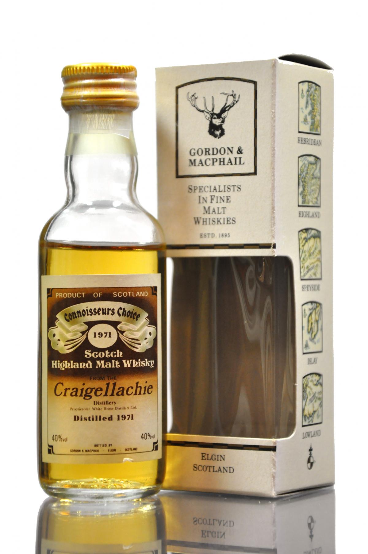 Craigellachie 1971 - Connoisseurs Choice Miniature