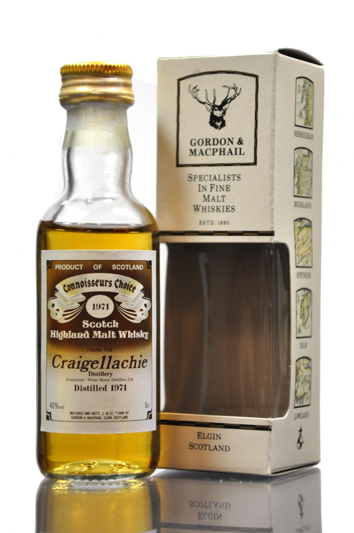 Craigellachie 1971 - Connoisseurs Choice Miniature