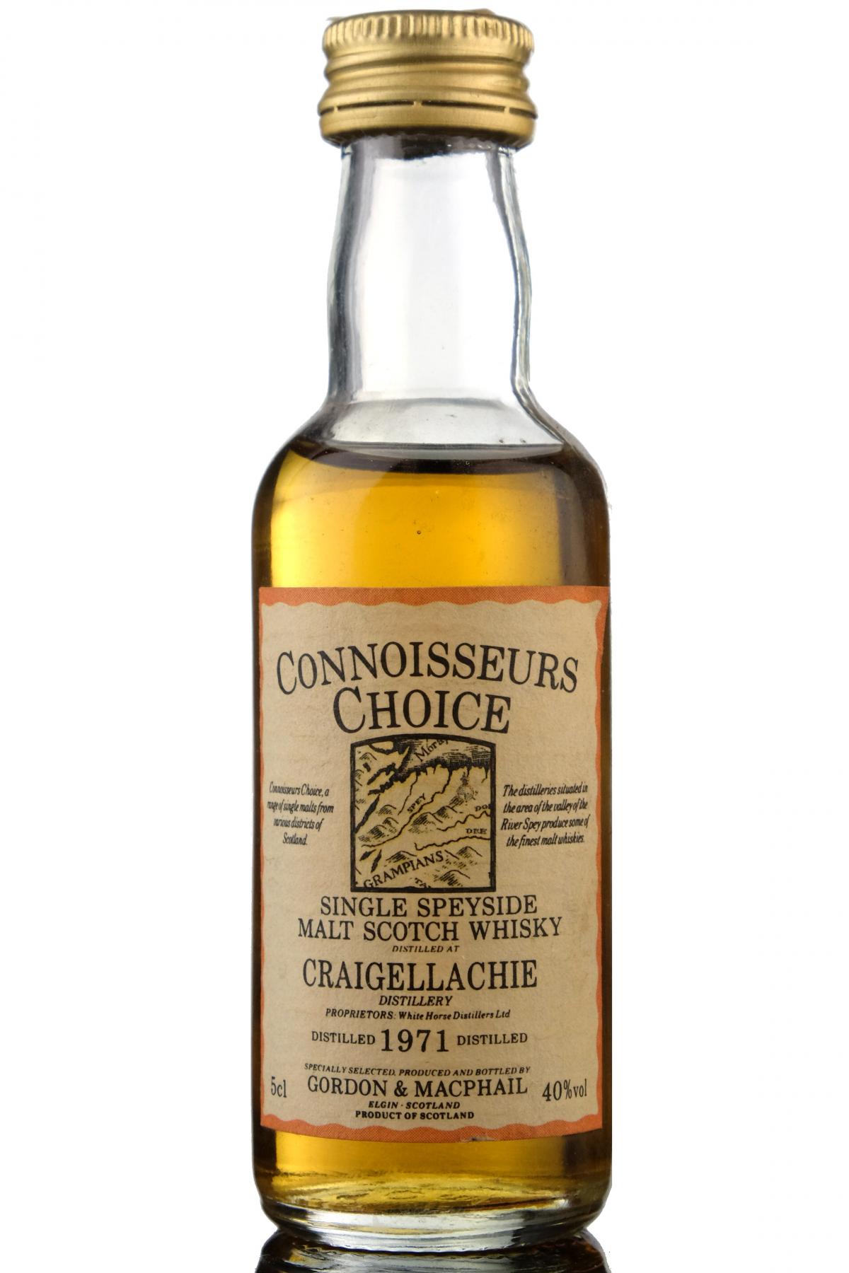 Craigellachie 1971 - Connoisseurs Choice Miniature