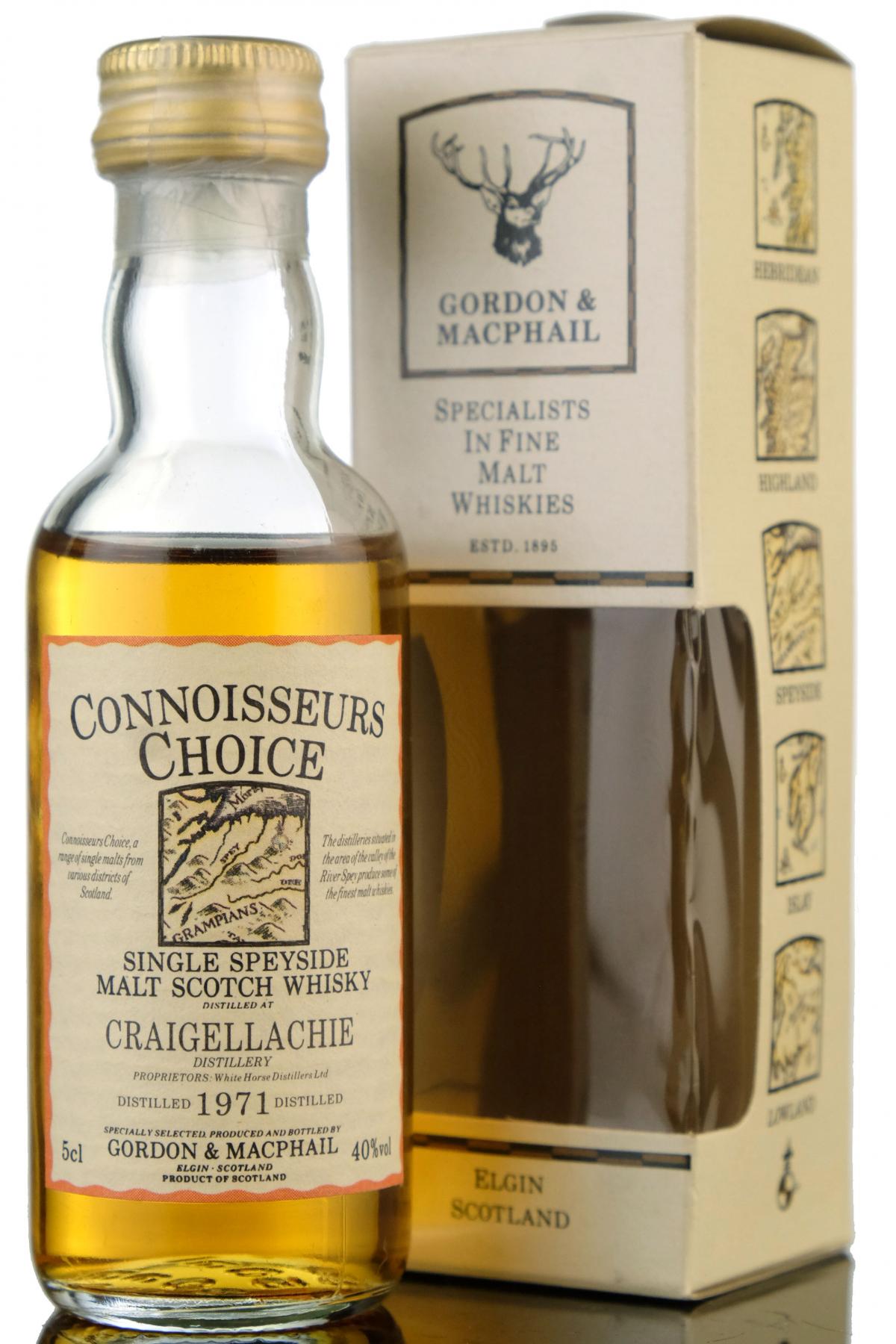 Craigellachie 1971 - Connoisseurs Choice Miniature