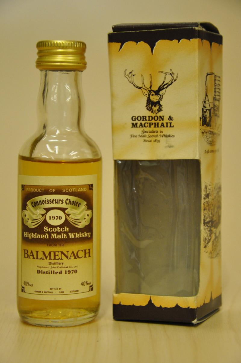 Balmenach 1970 - Connoisseurs Choice Miniature
