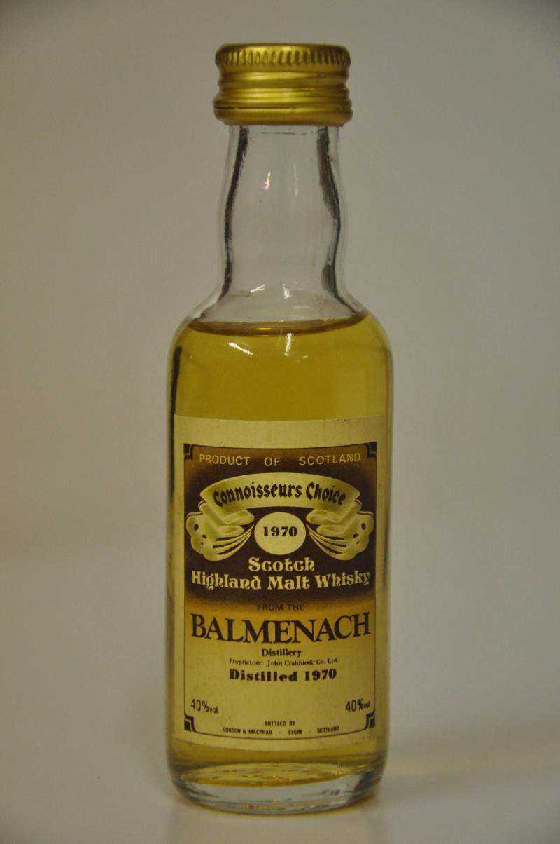 Balmenach 1970 - Connoisseurs Choice Miniature