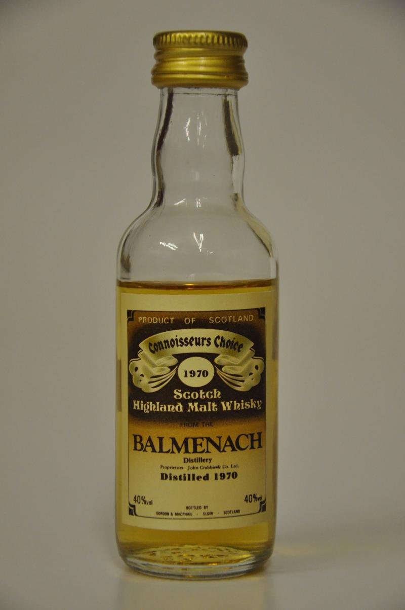 Balmenach 1970 - Connoisseurs Choice Miniature