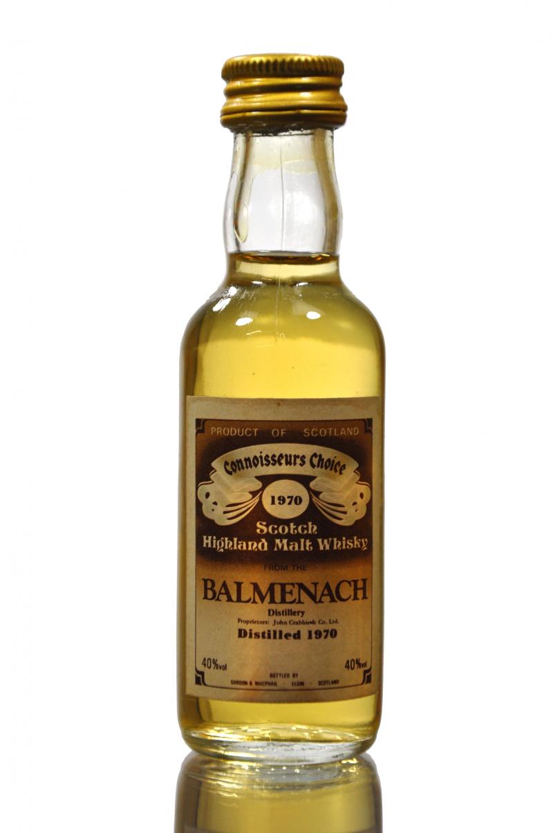 Balmenach 1970 - Connoisseurs Choice Miniature