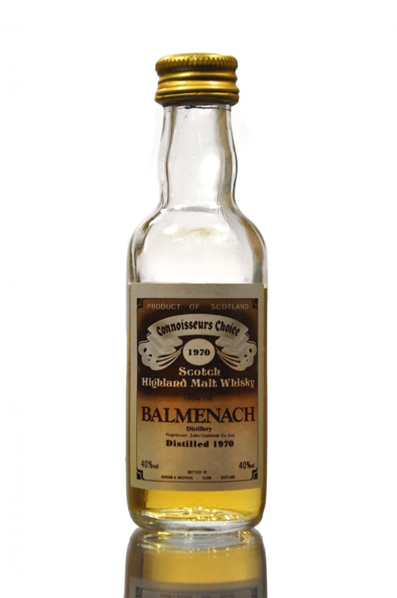 Balmenach 1970 - Connoisseurs Choice Miniature