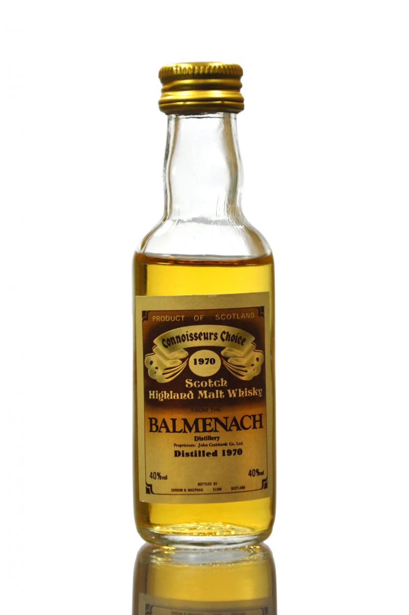 Balmenach 1970 - Connoisseurs Choice Miniature