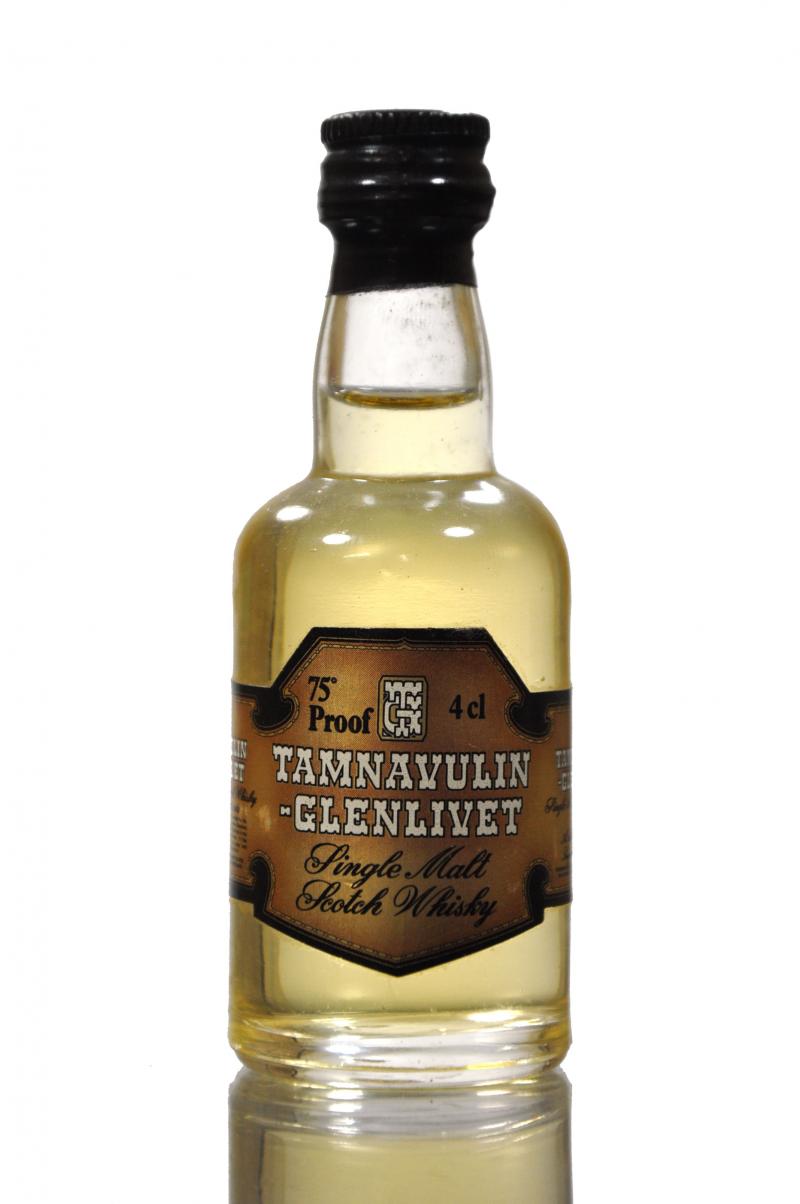 Tamnavulin-Glenlivet 75 Proof Miniature