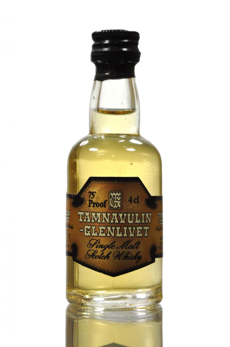 Tamnavulin-Glenlivet 75 Proof Miniature