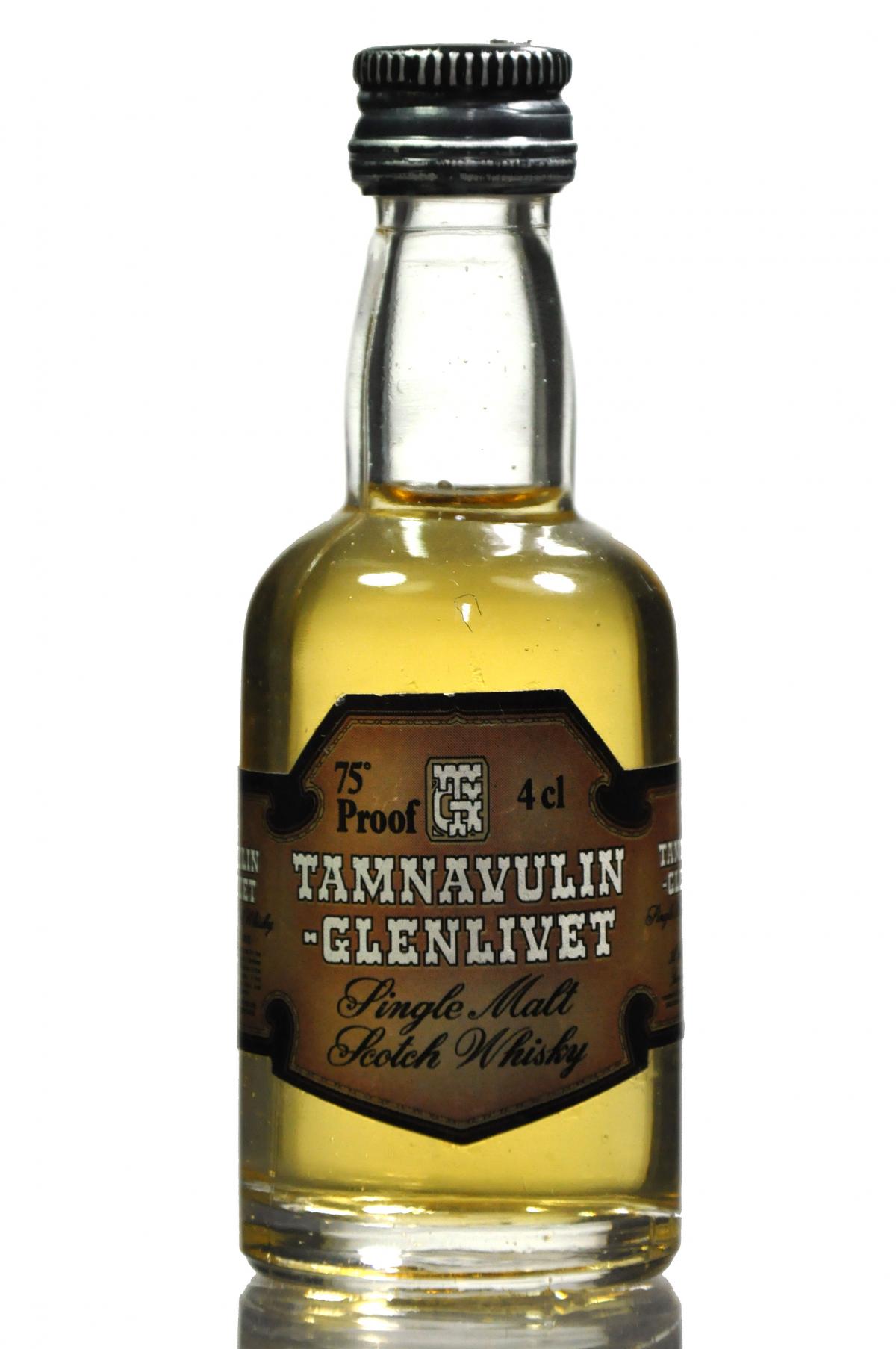 Tamnavulin-Glenlivet 75 Proof Miniature