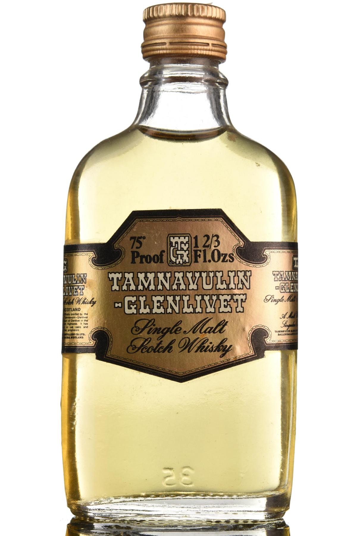 Tamnavulin-Glenlivet 75 Proof Miniature