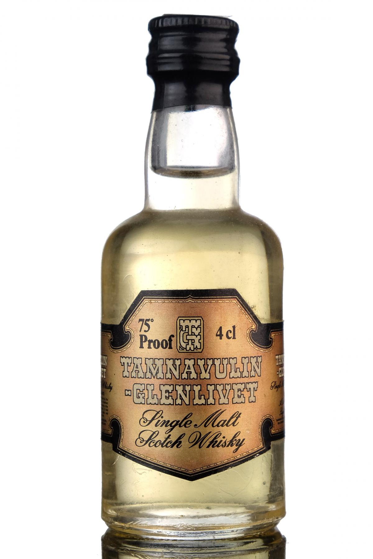 Tamnavulin-Glenlivet 75 Proof Miniature