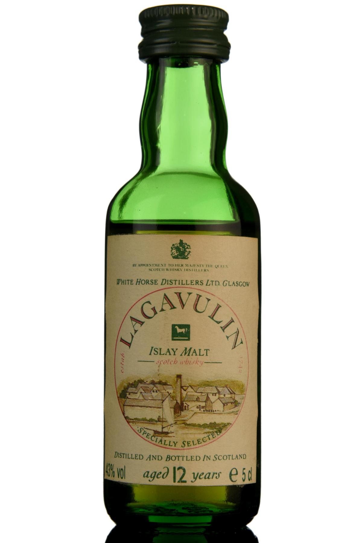 Lagavulin 12 Year Old Miniature