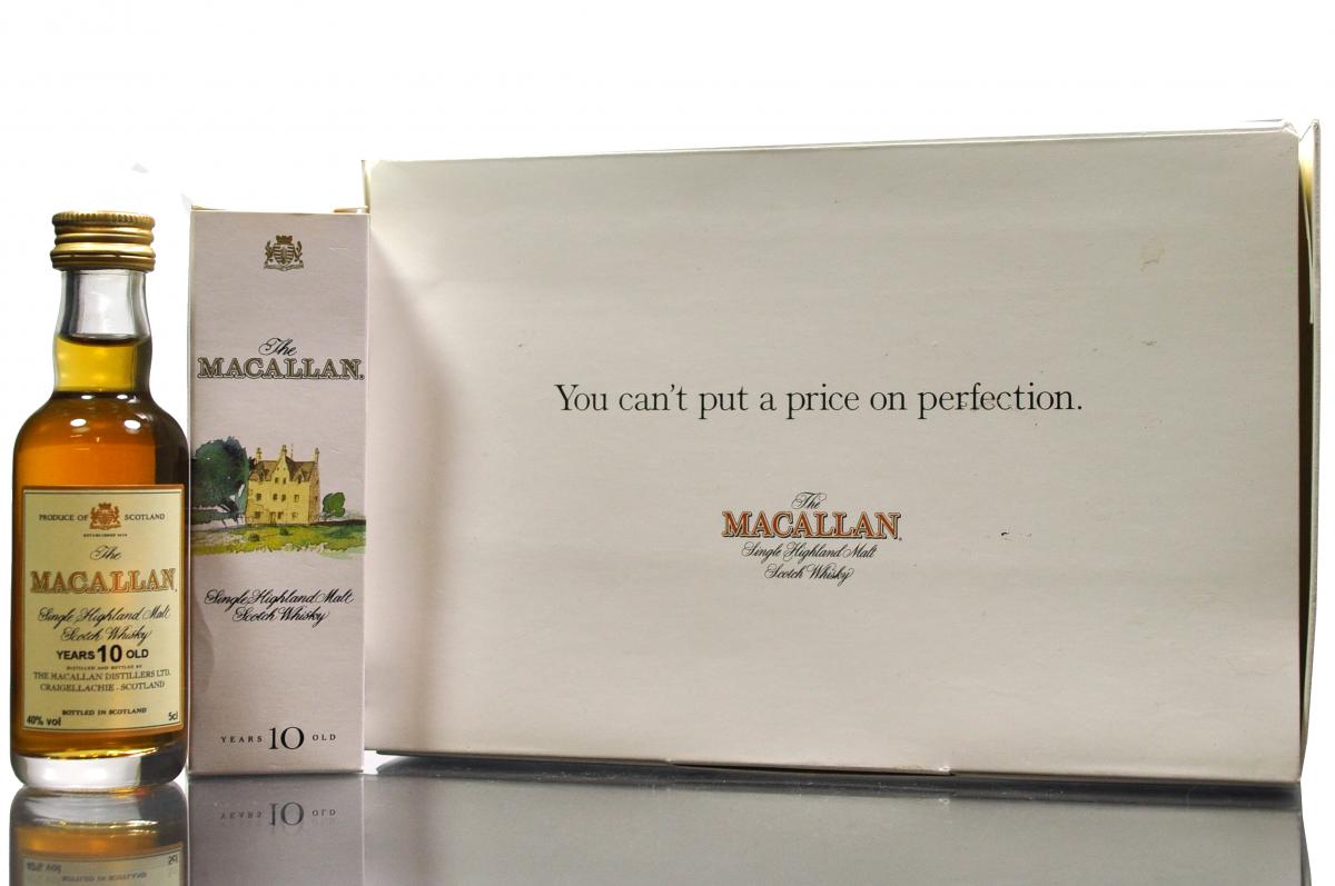 Macallan 10 Year Old Miniature