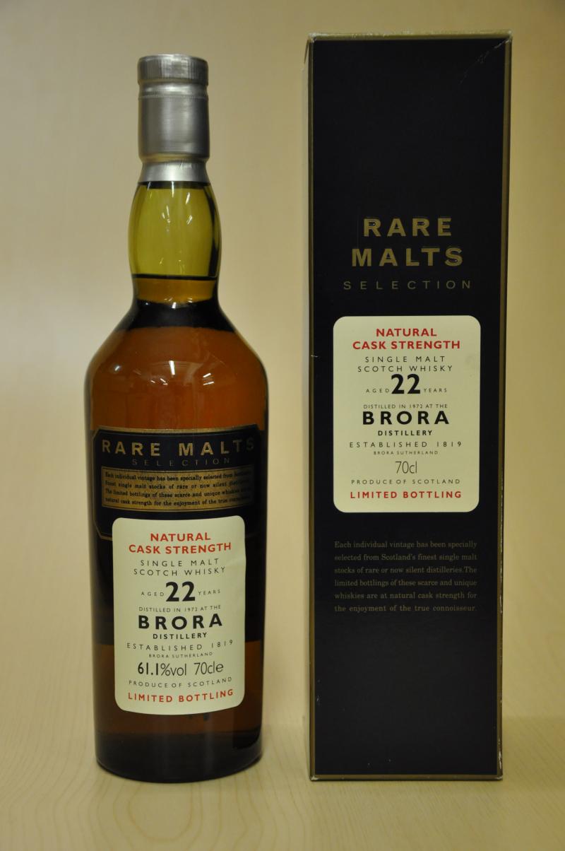 Brora 1972 - 22 Year Old - Rare Malts 61.1%