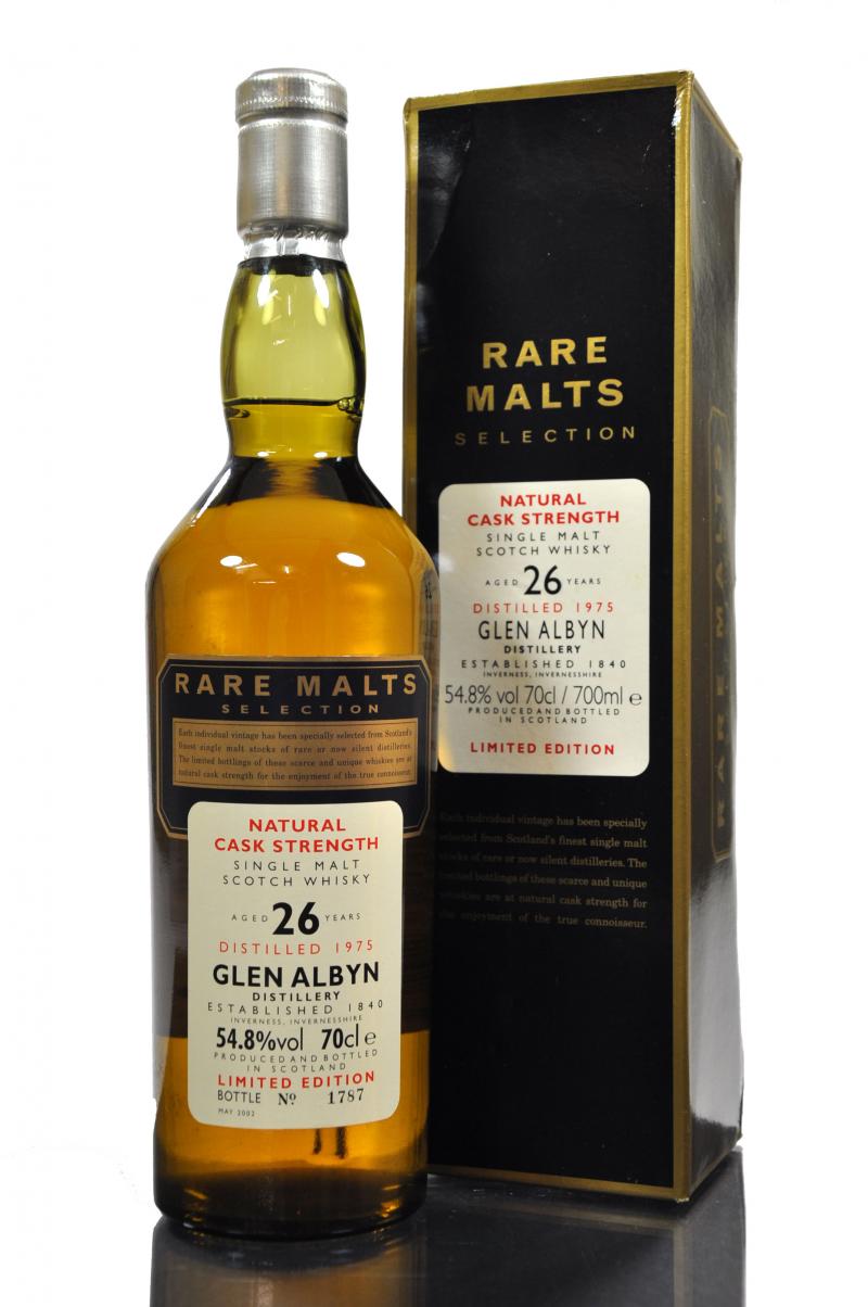 Glen Albyn 1975-2002 - 26 Year Old - Rare Malts 54.8%