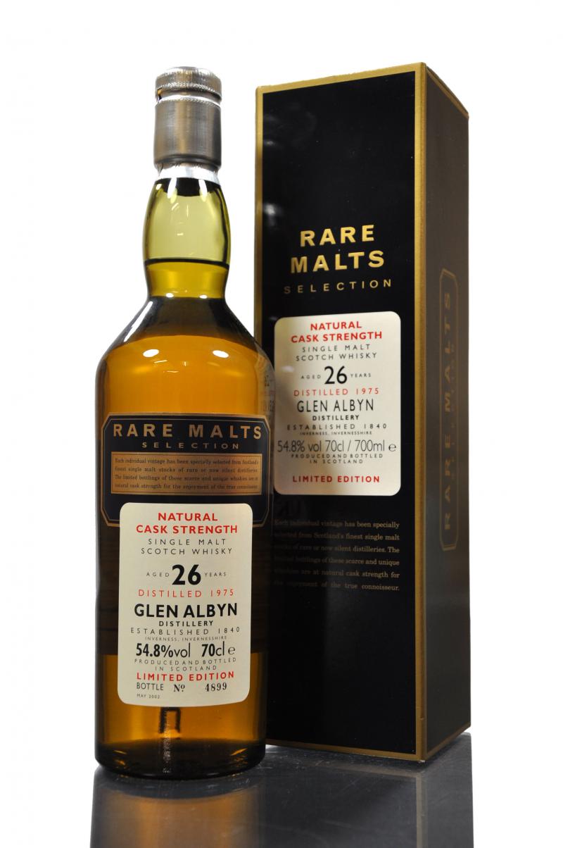 Glen Albyn 1975-2002 - 26 Year Old - Rare Malts 54.8%