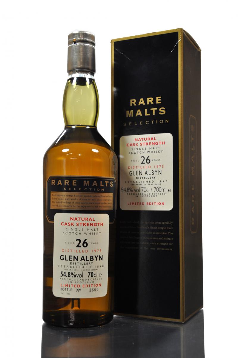 Glen Albyn 1975-2002 - 26 Year Old - Rare Malts 54.8%