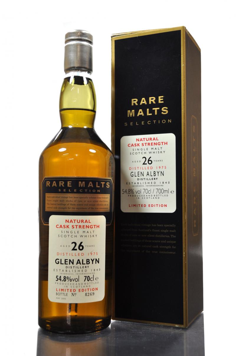 Glen Albyn 1975-2002 - 26 Year Old - Rare Malts 54.8%