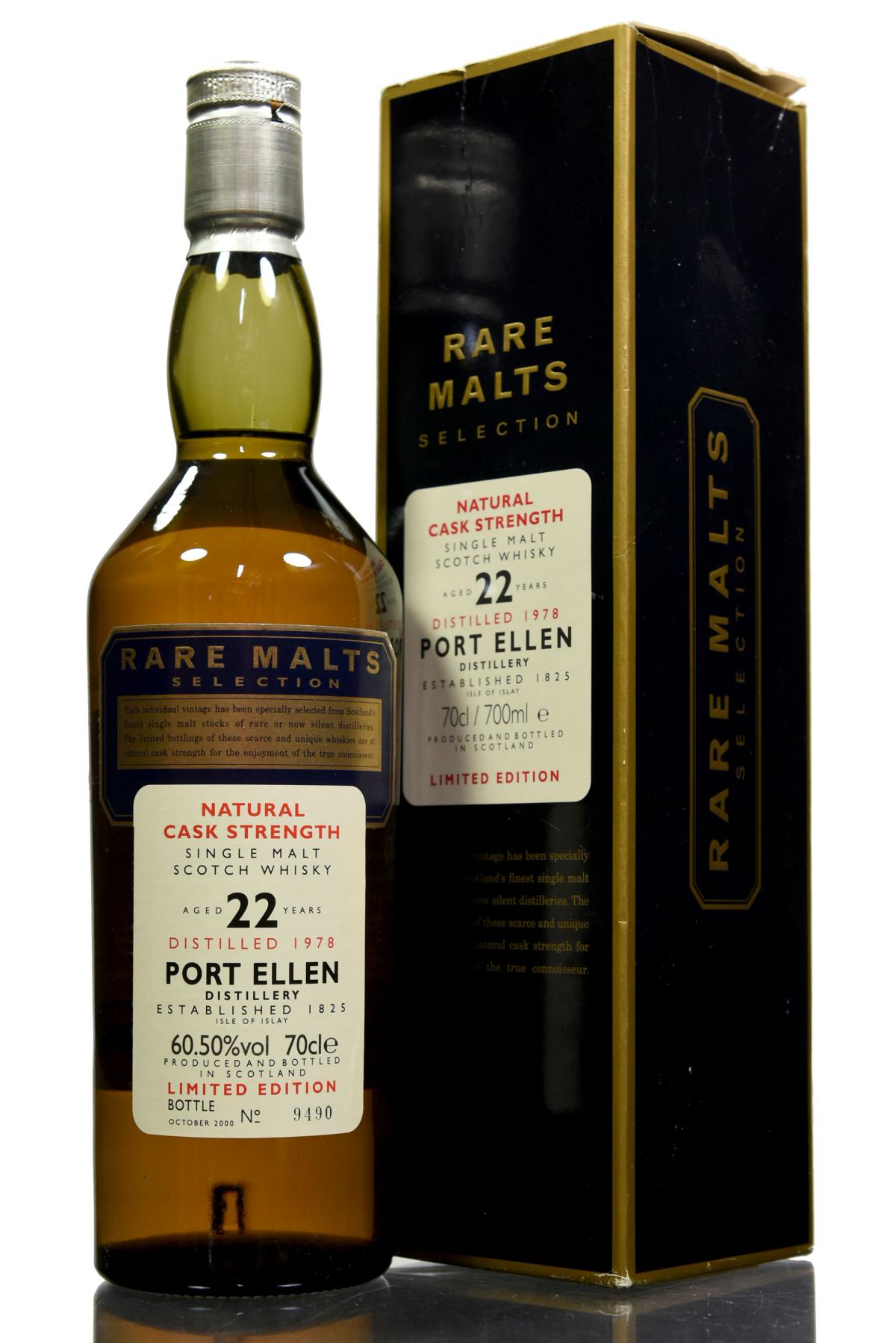 Port Ellen 1978-2000 - 22 Year Old - Rare Malts 60.50%